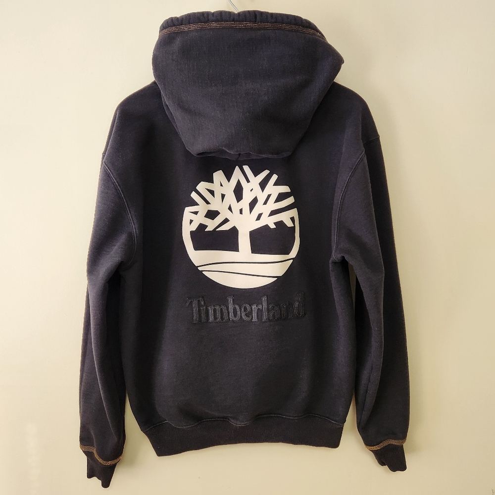 Timberland x Champion Sherpa-Lined Hooded Sweatshirt- M
